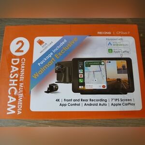 RexingCPDuo-7 2-Channel Multimedia Dashcam   FF#334 Read Description Carefully